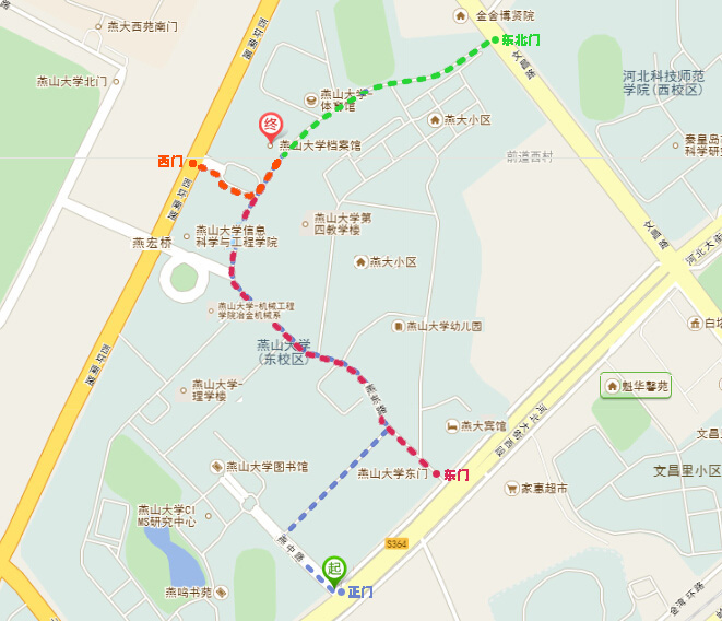 档案馆地图